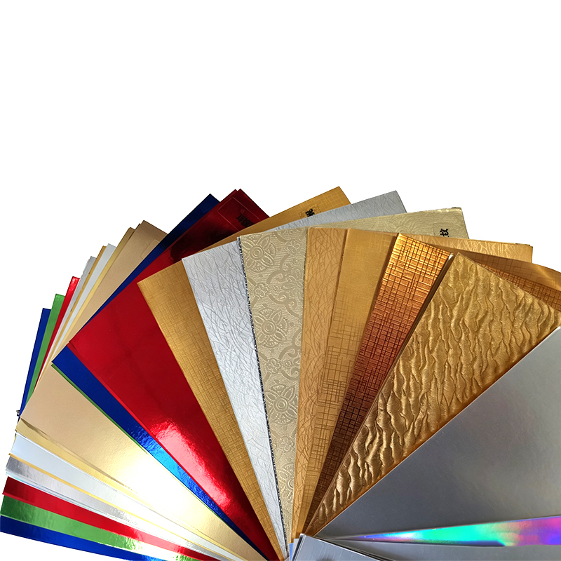 Metallic zilver karton