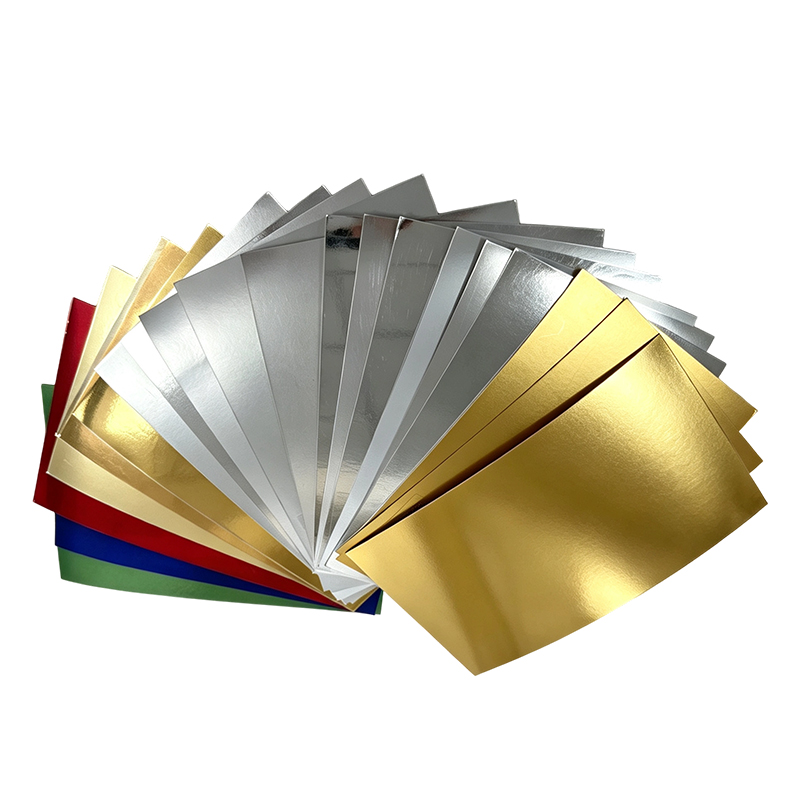 Metallic zilver karton